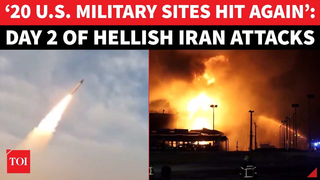 &rsquo;20 US Military Facilities HIT&rsquo;: Iran&rsquo;s Instantaneous Retaliation After US Bombards Southern Cities