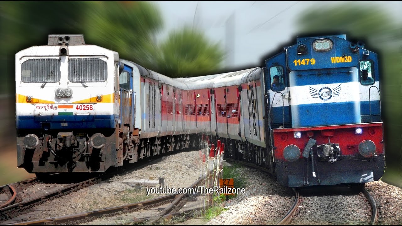 EMD's dominating ALCO's : Indian Railways ( Electromotive Diesels)