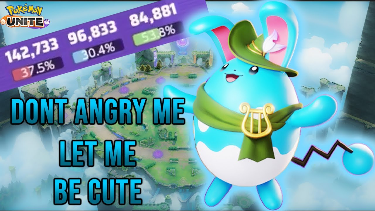 DON'T ANGRY AZUMARILL OR ELSE... | POKEMON UNITE 