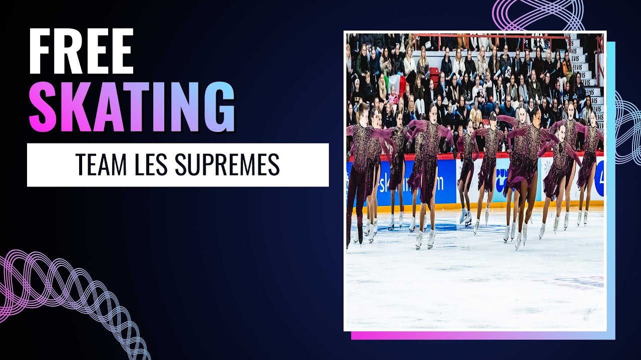 TEAM LES SUPREMES (CAN) | Free Skating Helsinki 2025 | #WorldSynchro