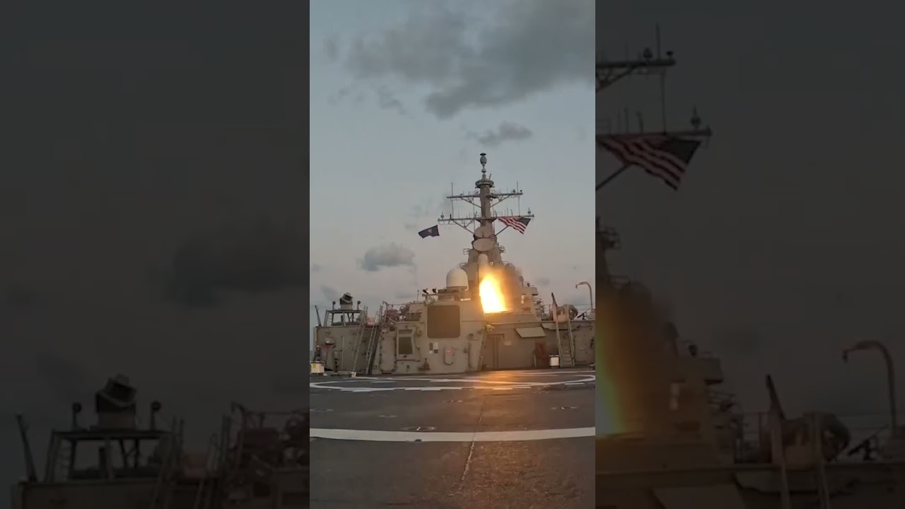 USS Mahan Launches Tomahawk Missiles in Support of Operation Epic Fury March 2026