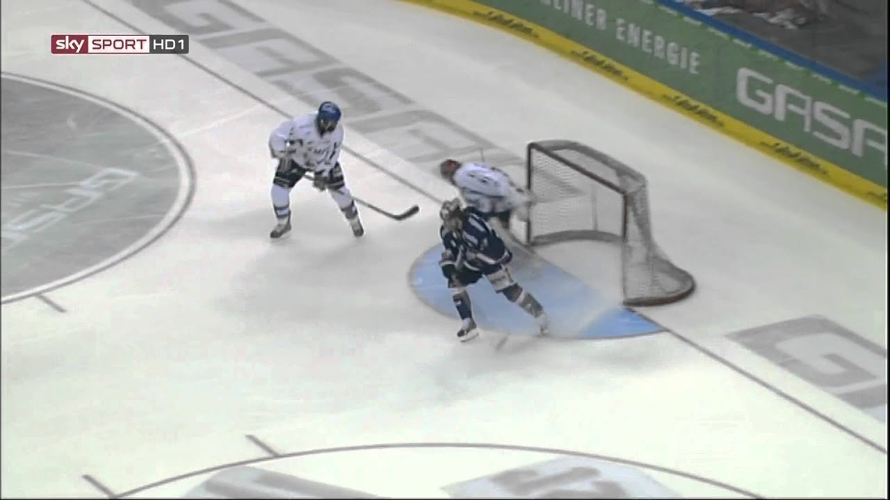 DEL Finale 2012 (Penalty zum 3:1) Eisbären Berlin vs. Adler Mannheim