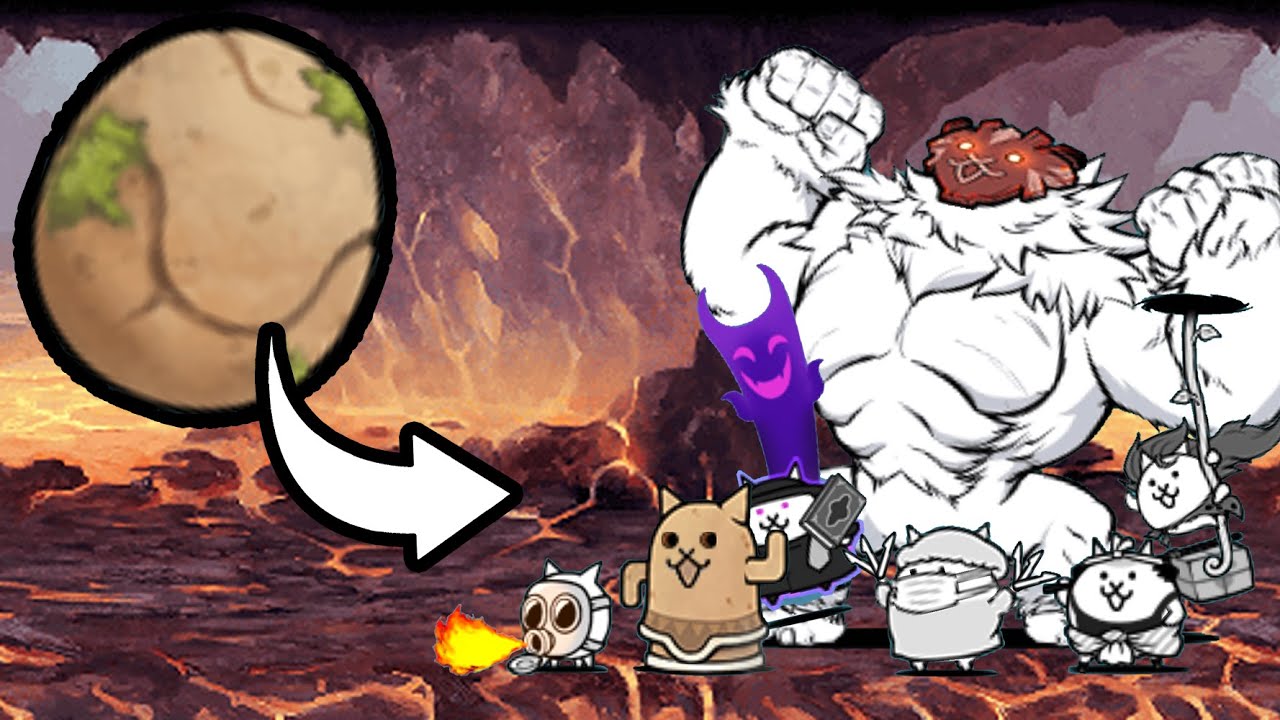 the battle cat review : แมวไข่ทั้งหมด