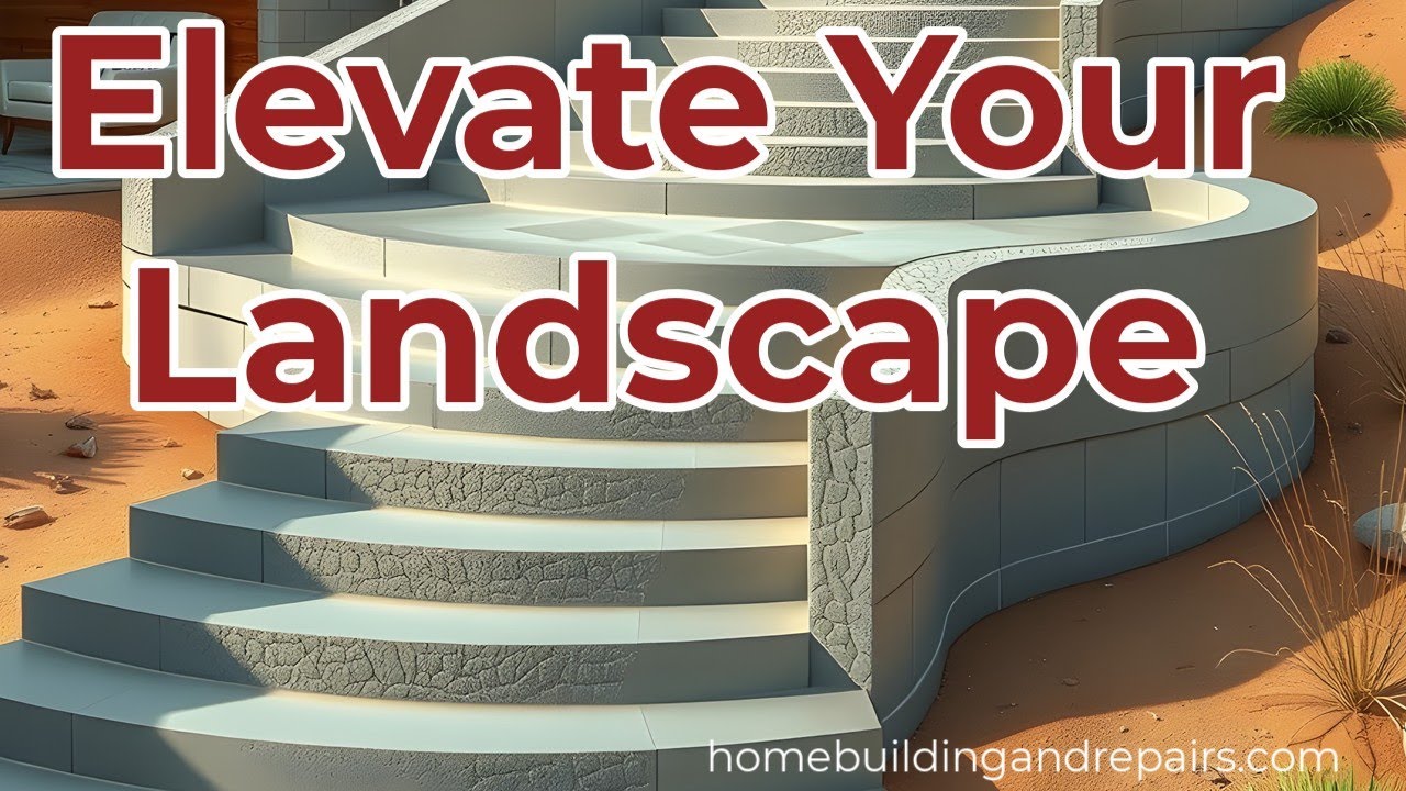 Concrete Steps With Different Landscaping Levels To Provide You With 15 Design Ideas