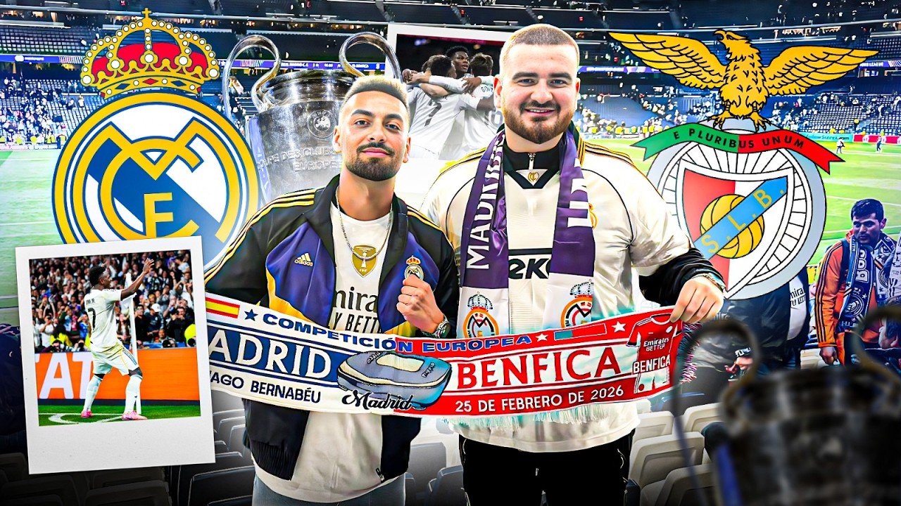 GEBURTSTAGSVLOG 🎂 REAL MADRID VS BENFICA 🔥BAILA VINI BAILA 🕺