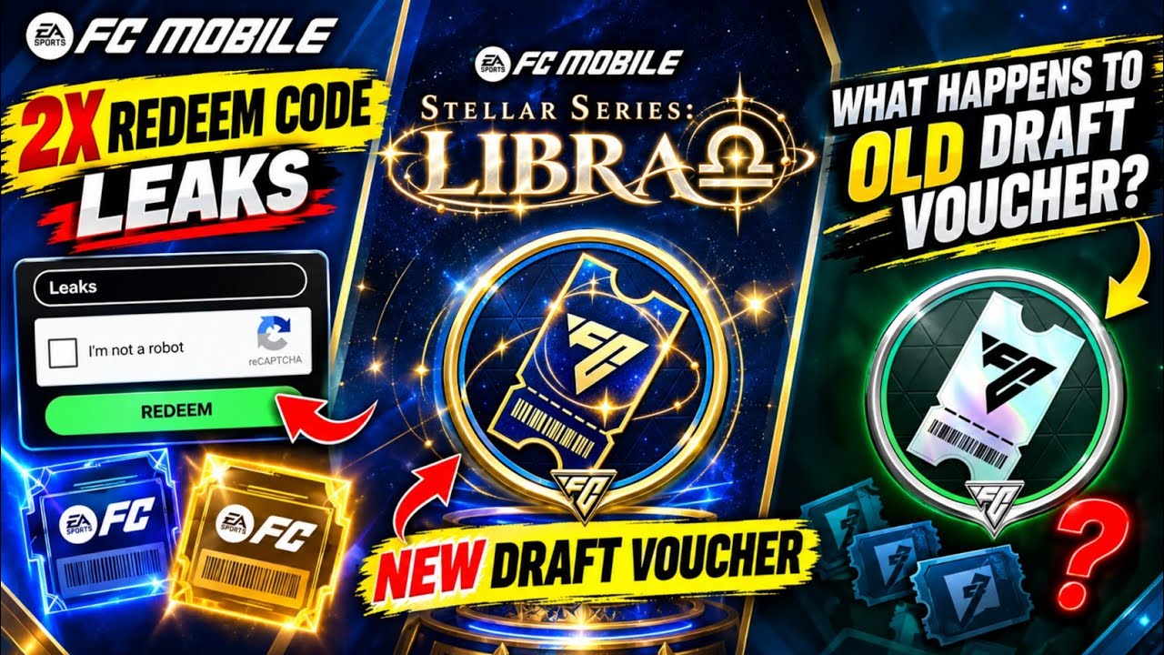 Как получить новые промокоды и купоны на драфт события Stellar Series в EA FC FIFA Mobile 26