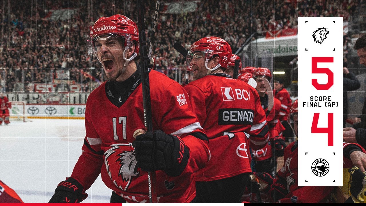 24/01/2025 Lausanne HC 5-4 SC Bern (AP)