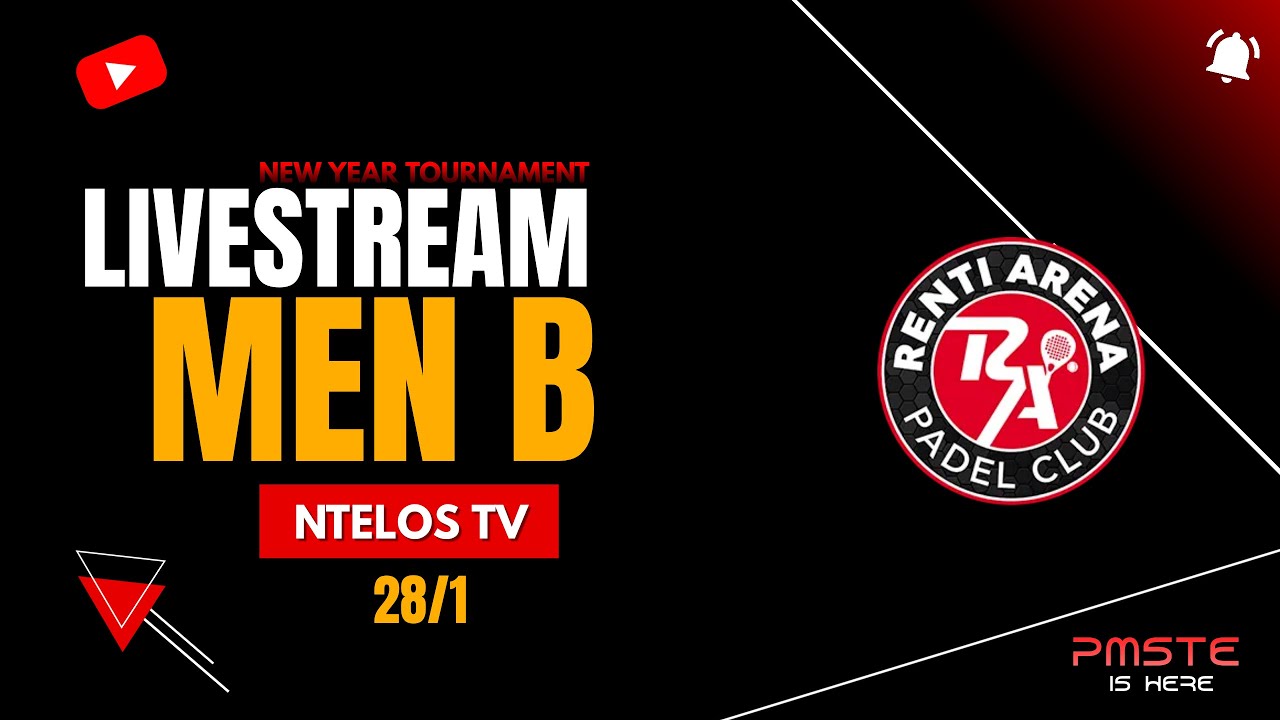LIVE 🔴 MEN B _ FINAL / RENTI ARENA PADEL CLUB  (28/1/2024)