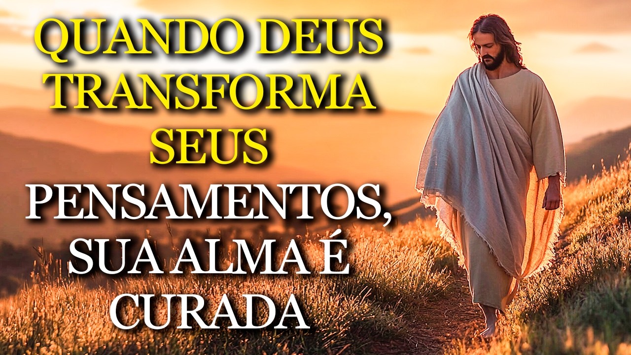 DEUS quer TRANSFORMAR sua MENTE para SARAR sua ALMA: veja como ELE AGE em você | Fé