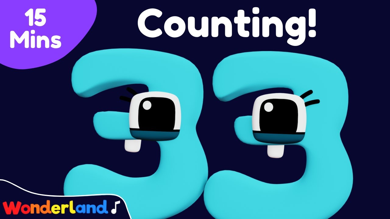 Wonderland Songs: Counting 11's Thousands and Big Numbers | Kids Songs