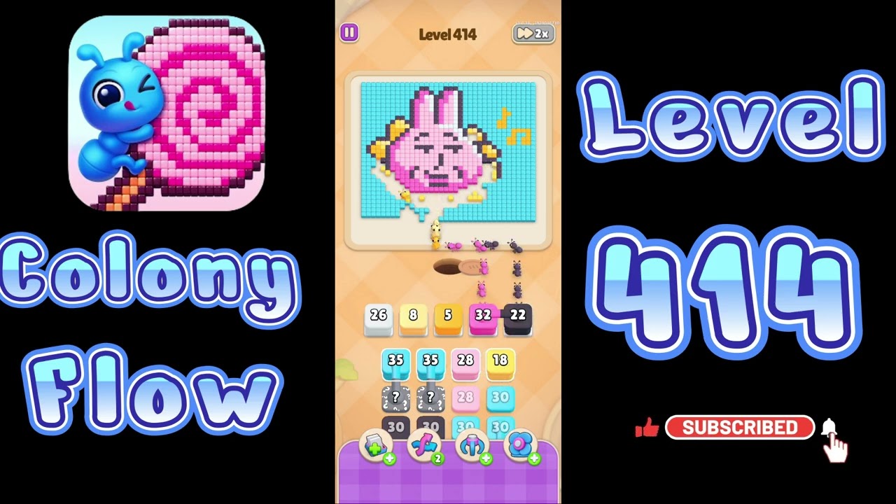 Colony Flow Level 414 Walkthrough | All Gameplay Solution | Go Answer