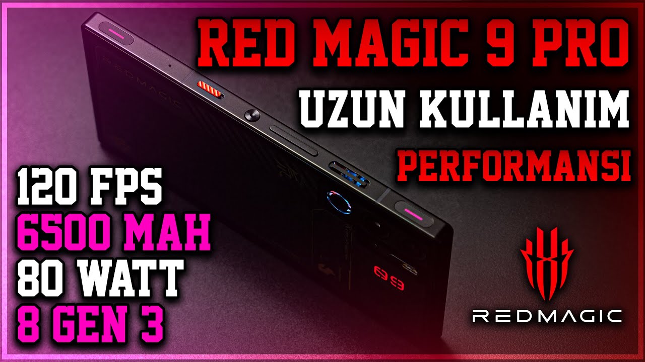 RED MAGİC 9 PRO UZUN KULLANIM TESTİ | EKSİ VE ARTI YÖNLERİ | RED MAGİC 10 PRO İLE FARKLARI