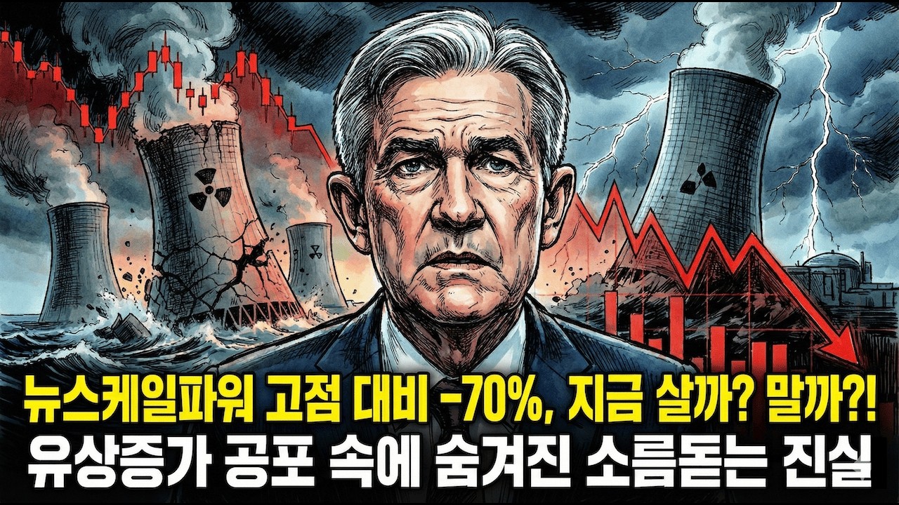 [뉴스케일파워] 고점 대비 70% 폭락...지금 살까? 말까?! 유상증가 공포 속에 숨겨진 소름돋는 진실!