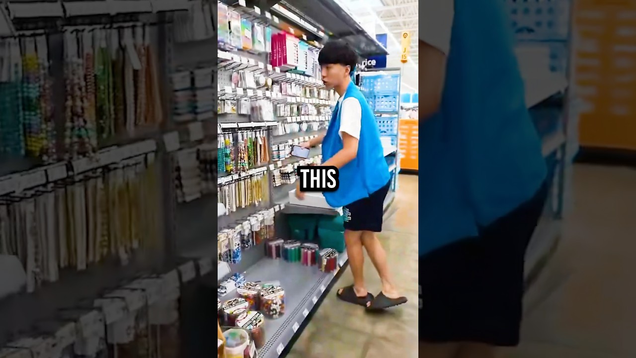Первый день Рэя в качестве сотрудника Walmart! 😭