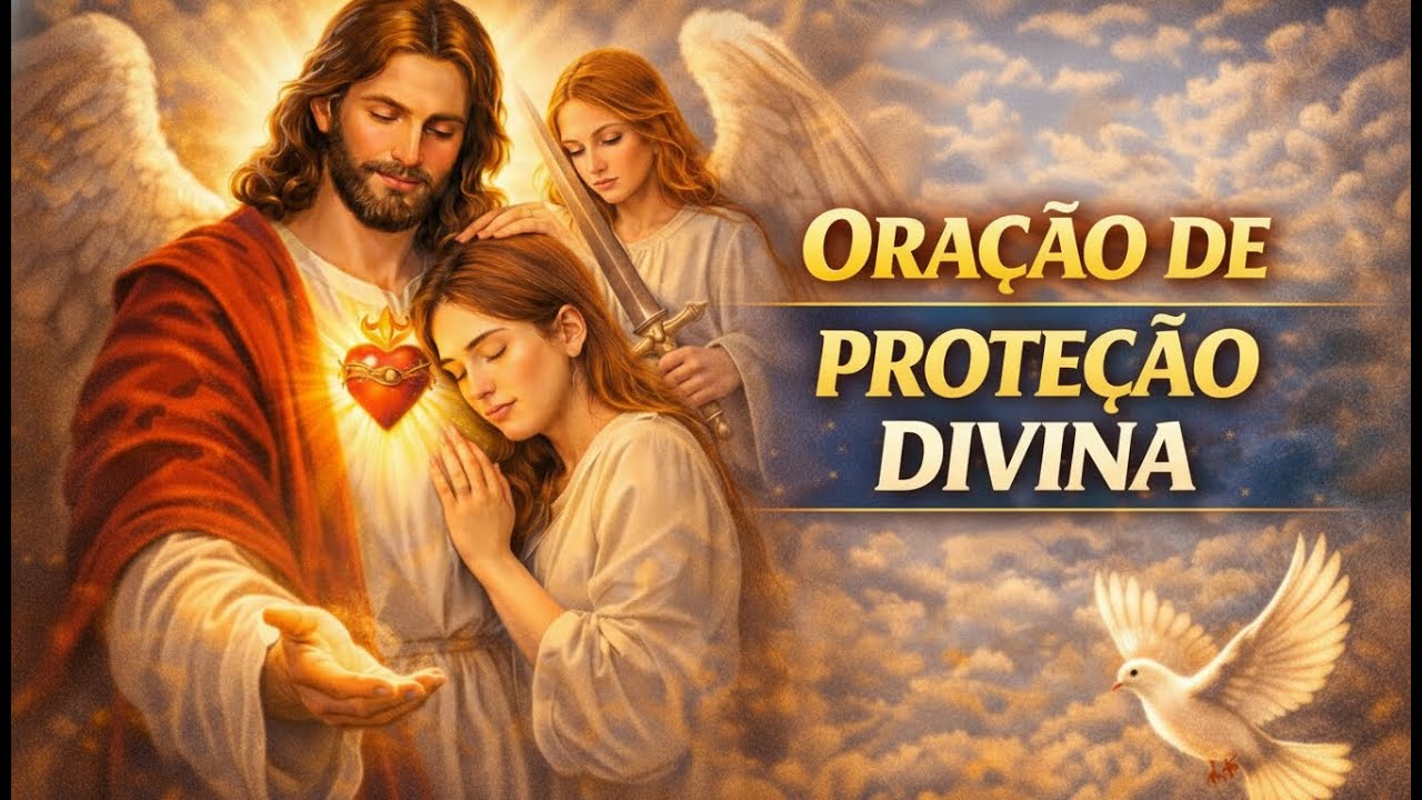 Oração de Proteção Divina #mulhersagrada  #oração #deus #jesus  #milagre #milagreurgente #mensagem