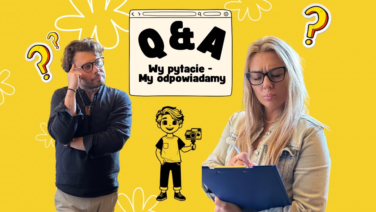 Pierwsze Q&A! Poznajcie nas bliżej 👨&zwj;👩&zwj;👦💬