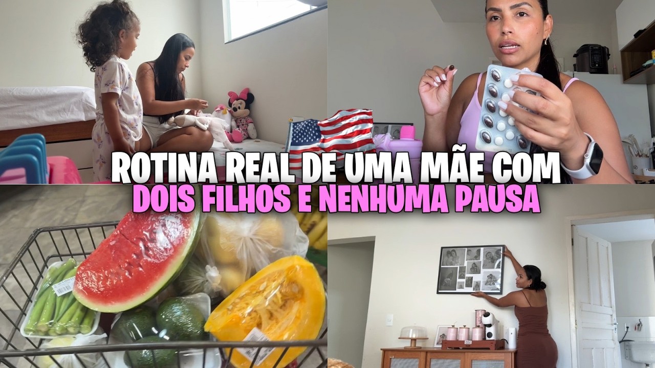 REINICIANDO A SEMANA * Vlog, lifestyle, maternidade, compras no mercado*
