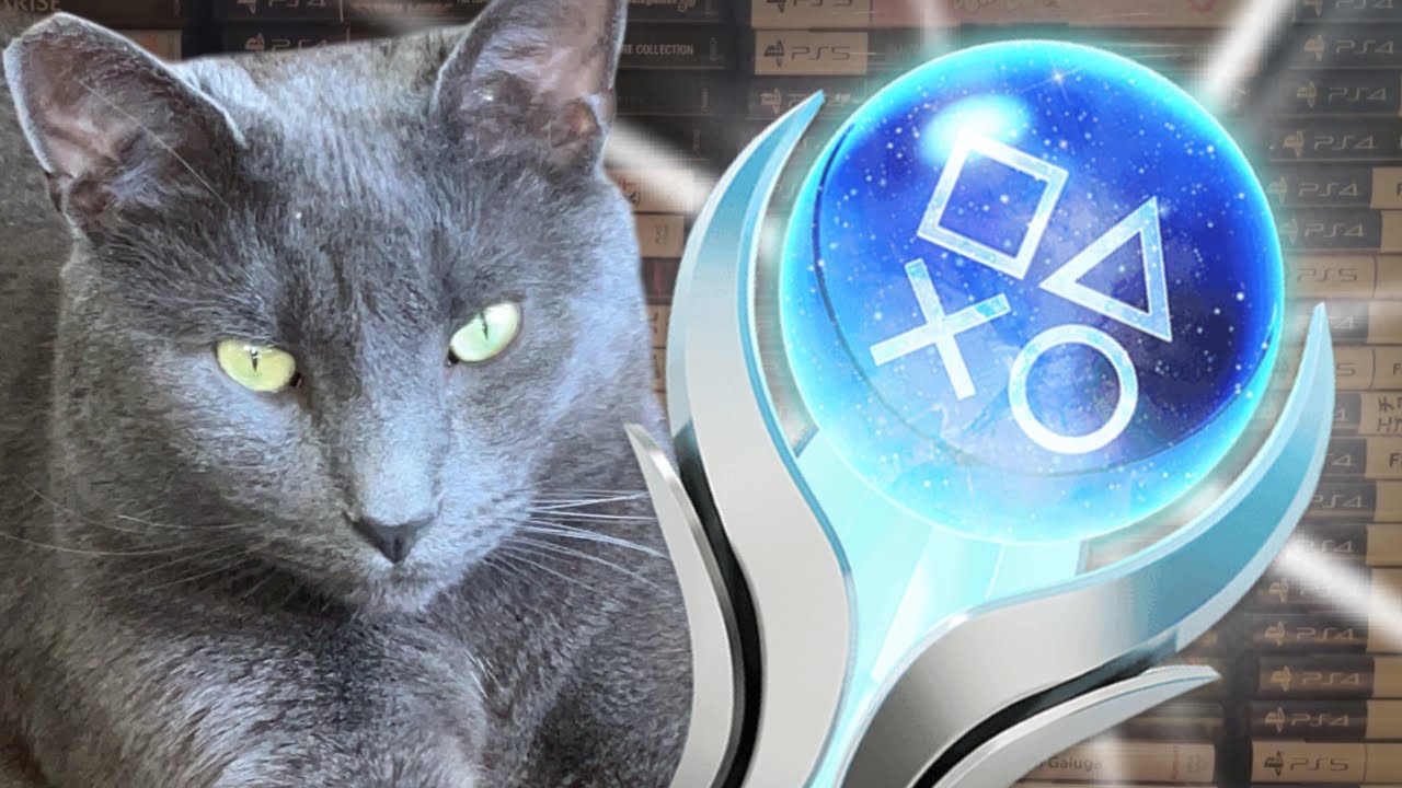 My CAT Chose Which Platinum Trophy I Got