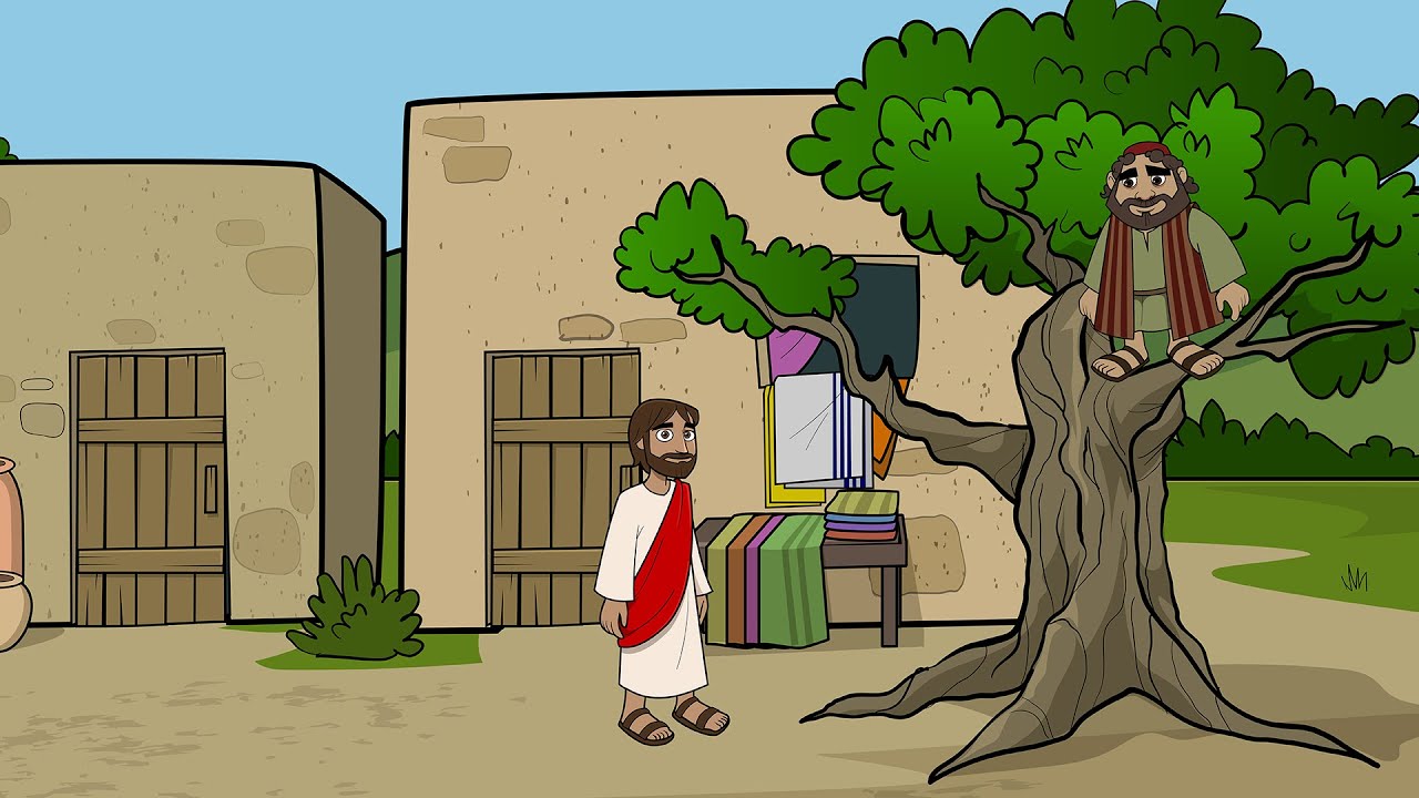 2/20/22 Preschool Lesson - Zacchaeus (Luke 19:1-10)