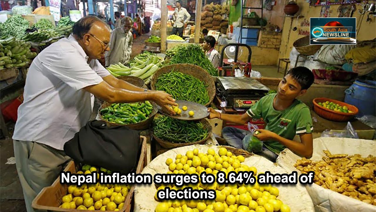 Nepal inflation surges to 8.64% ahead of elections