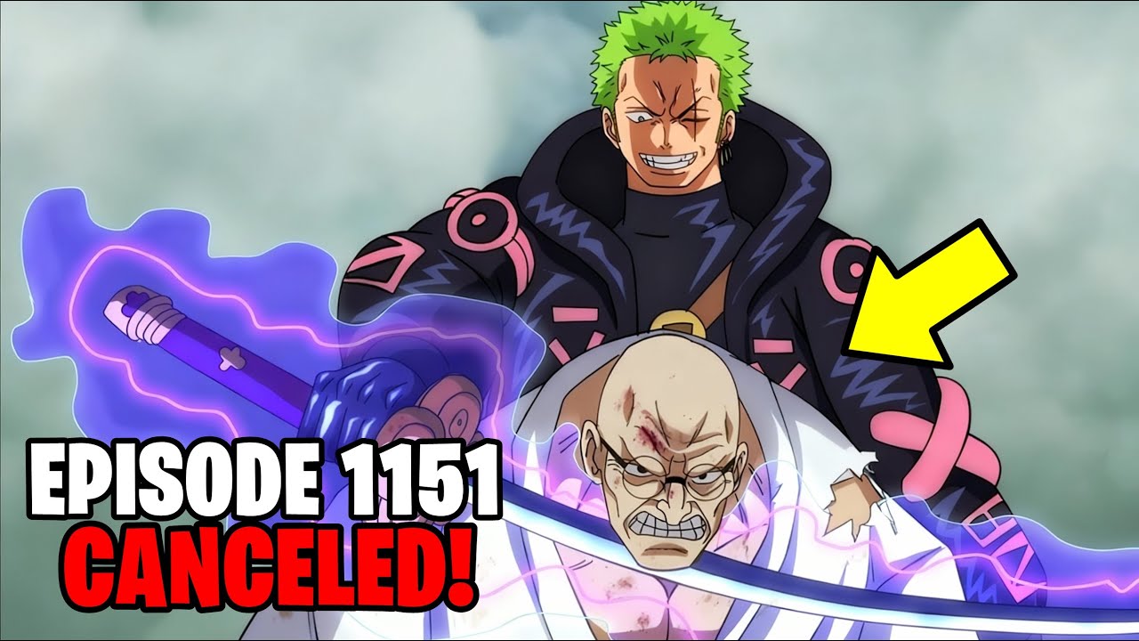 One Piece Episode 1151 CANCELLED? Find out why! 😢