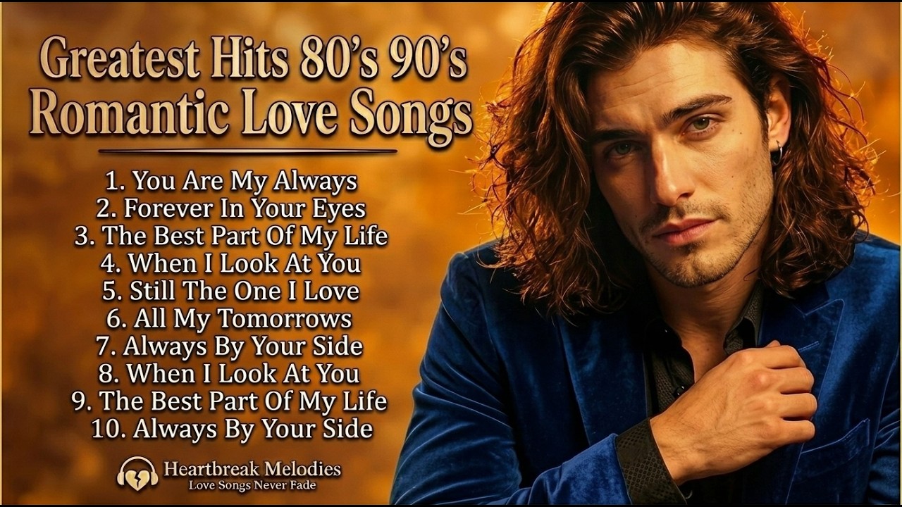 Greatest Hits Romantic Love Songs 💖 Love Songs 80's 90's - Soft Rock Ballads