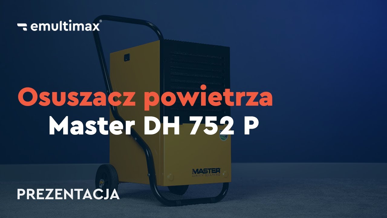 Budowlany osuszacz powietrza Master DH 752 P