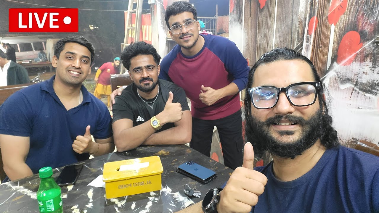 Live At Rozi With Adeel Vlogs!!