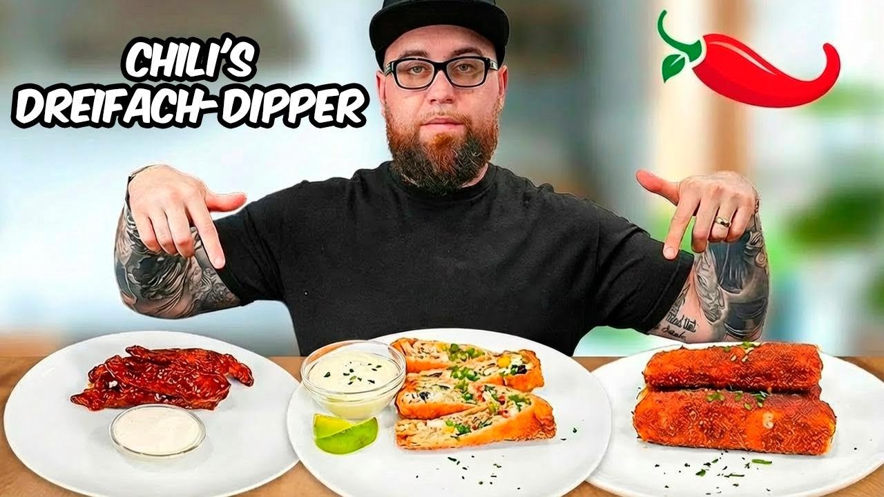 Chili’s Triple Dipper selber machen – besser als beim Lieferservice!