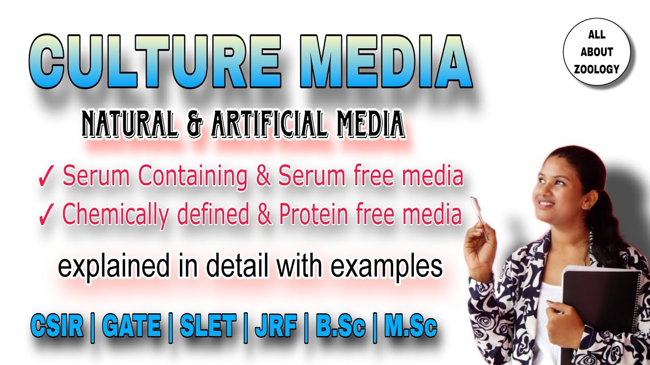 CELL CULTURE MEDIA Easy Explained with Types & Examples || M.Sc Classes || All About Zoology