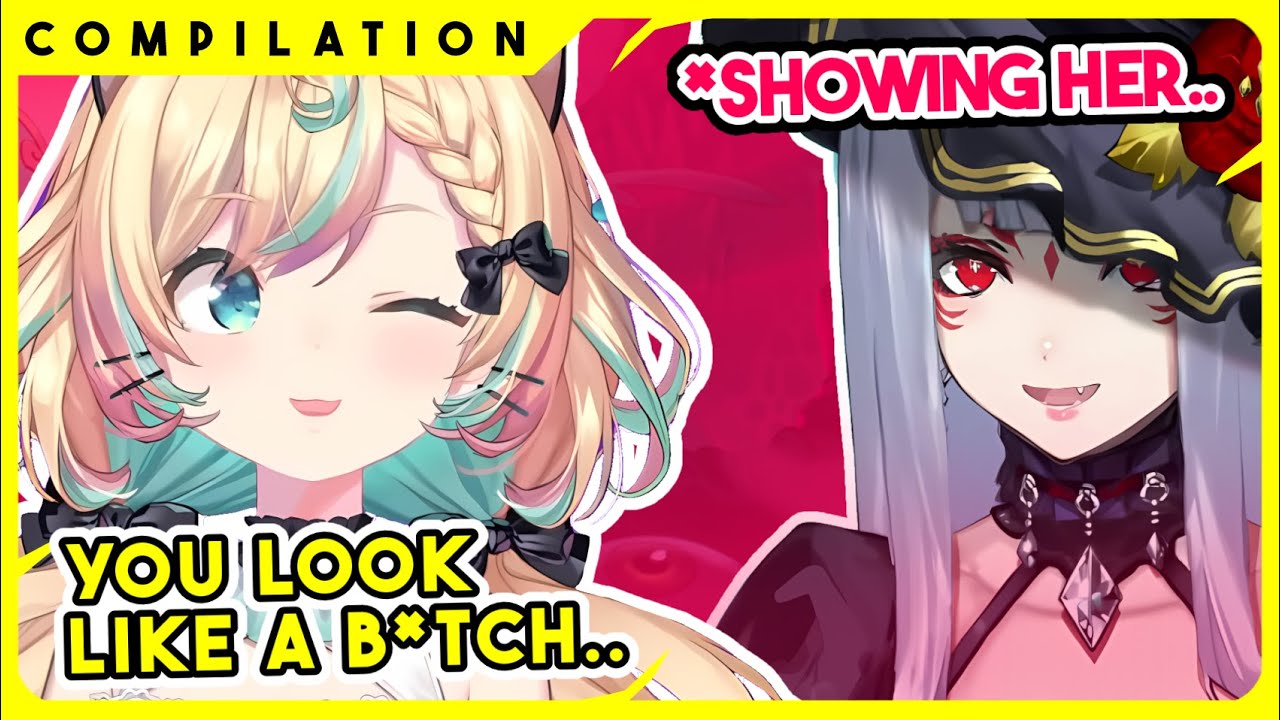 We're Females, Millie Hentais Voice, Kyo is Gay (?), NijiGirls Skinship【Clip Compilation】