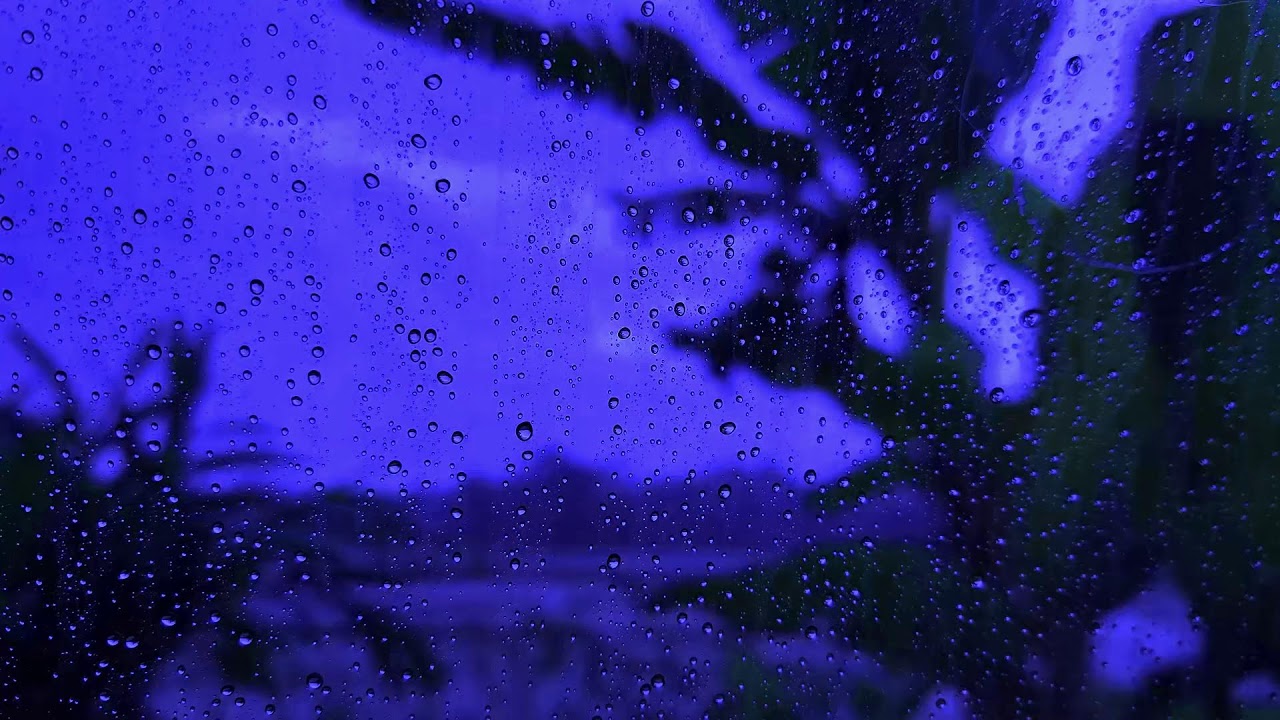 Rain Sound On Window - Pure White Noise for Natural Deep Sleep Inducing, Relaxation or Study
