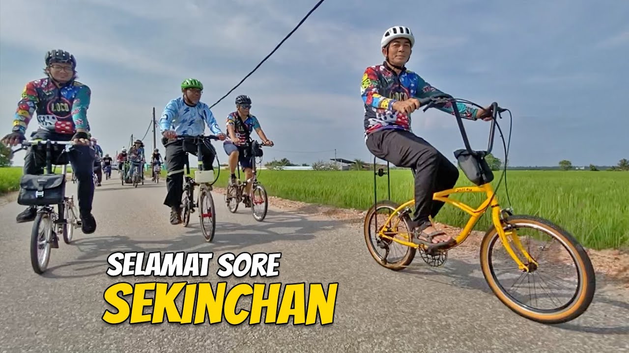 SEPETANG DI SEKINCHAN...nostalgia zaman sekolah,kayuh petang hari bersama kawan-kawan..best !!