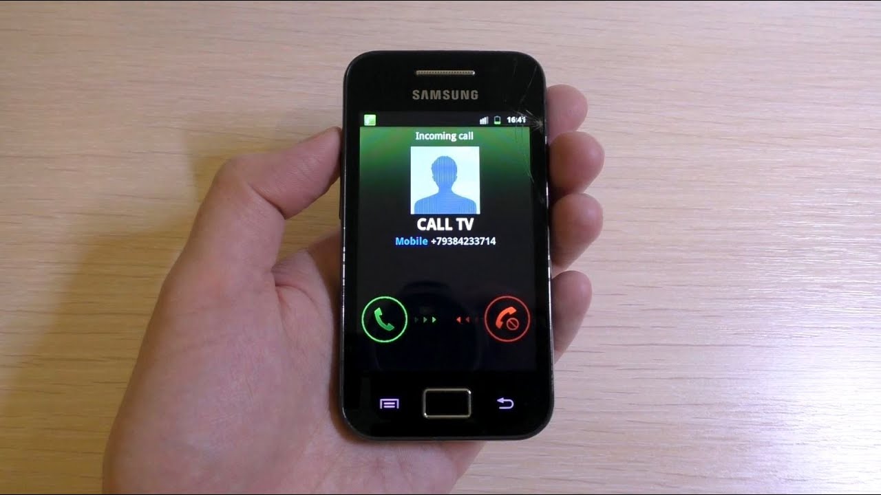 Samsung Galaxy Ace Incoming Call & Android Bootanimation