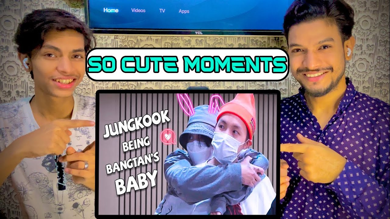 Pakistani React On Jungkook being Bangtan's Baby (Cute moments)