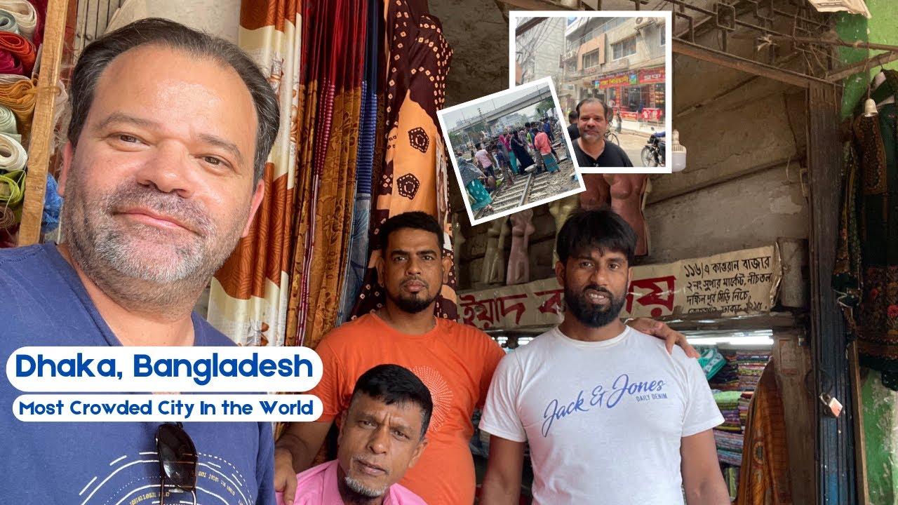 DHAKA, BANGLADESH | The Most Crowded City in the World! (#shorts)