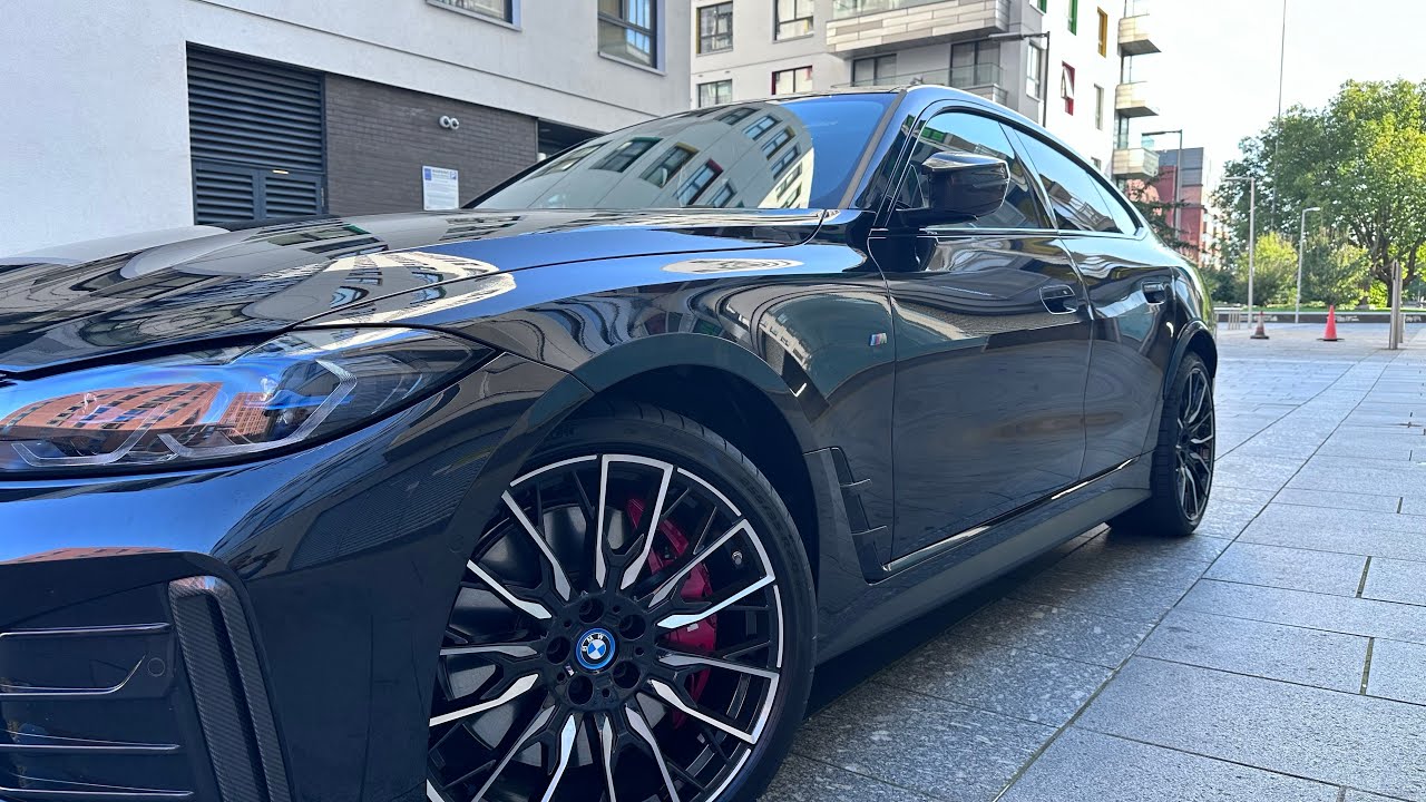 BMW i4 M50 Maintaince Wash.#bmwi4 #bmw #carwash