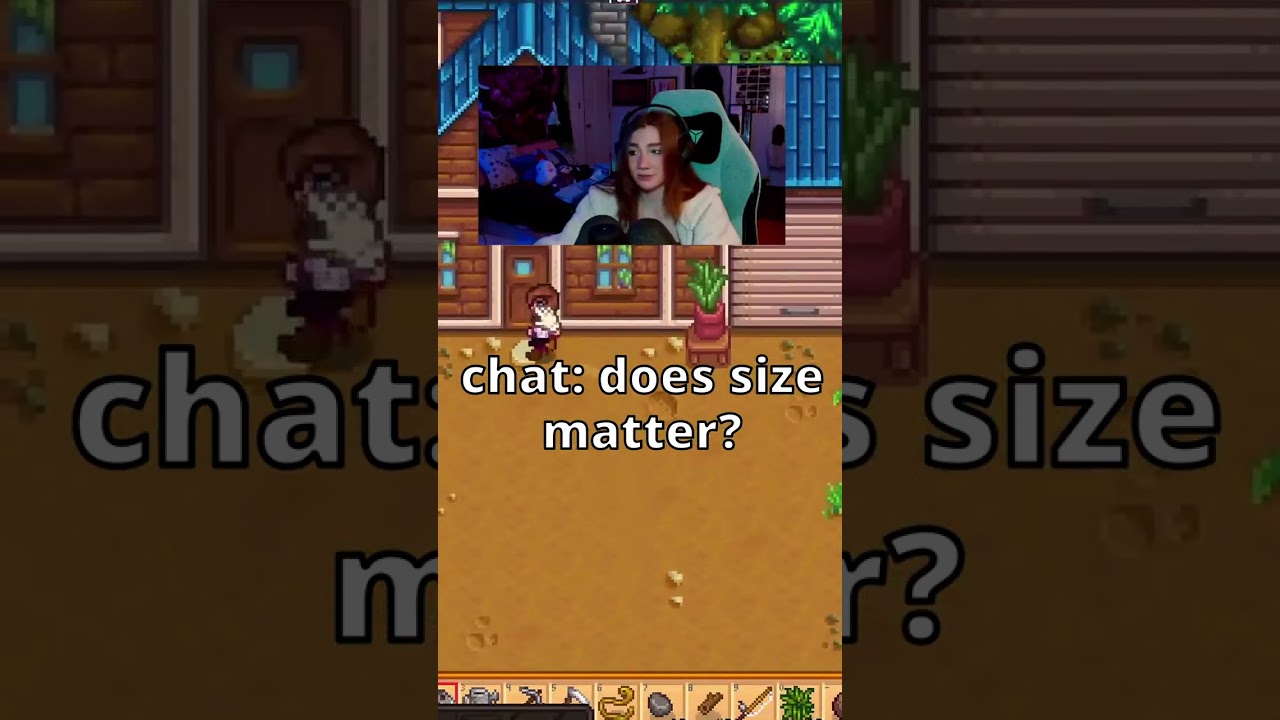 does size matter? #shorts #stardewvalley