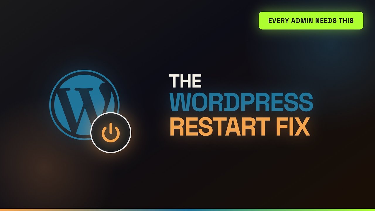The WordPress Fix Every Developer Learns Too Late