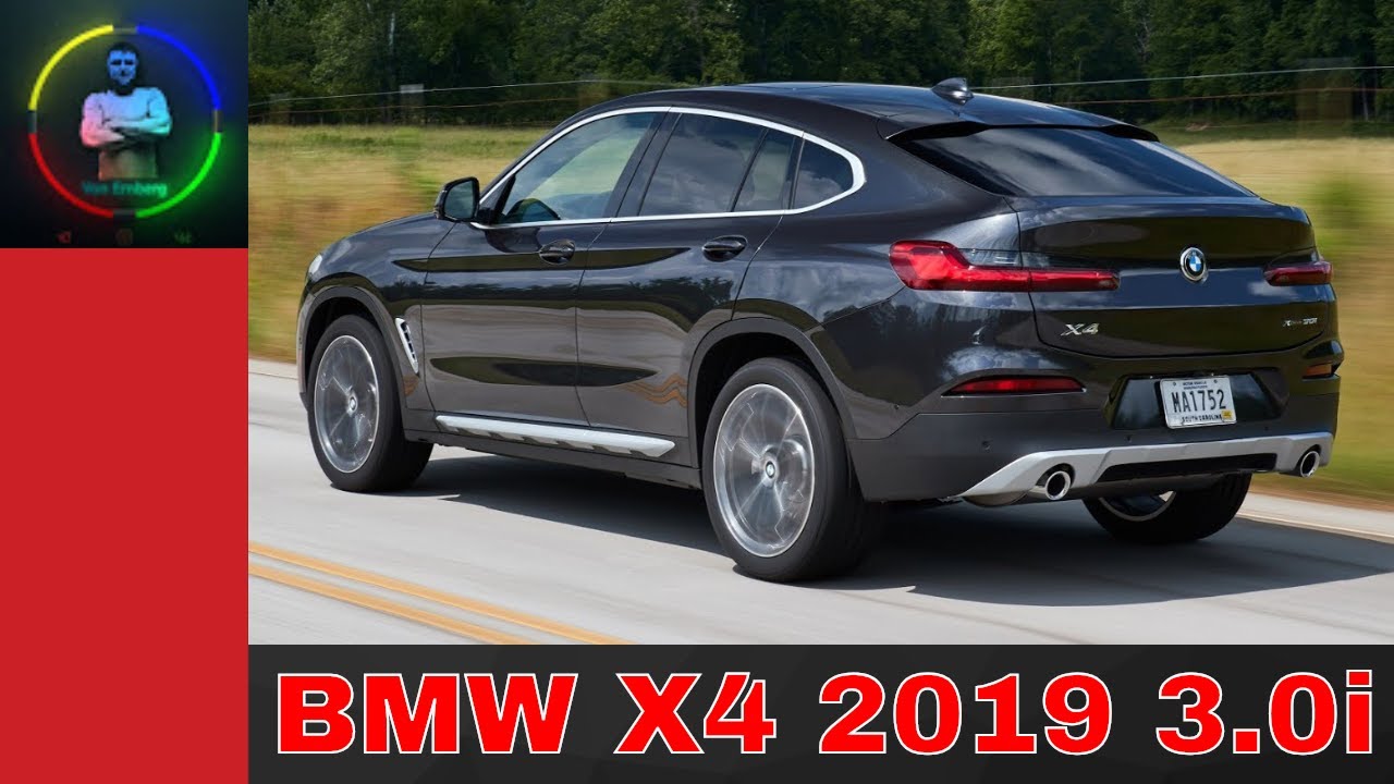 Обзор BMW X4 3.0i 2019 года