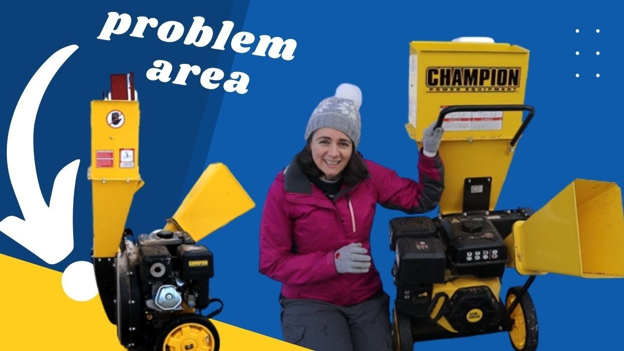 Champion 338CC Chipper Shredder  (Long Term Honest Review) - Not All Good