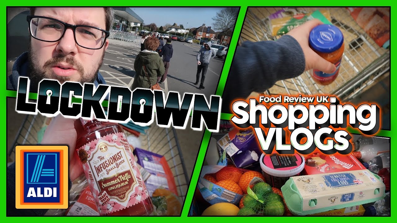Aldi Shopping VLOG in Coronavirus LOCKDOWN!