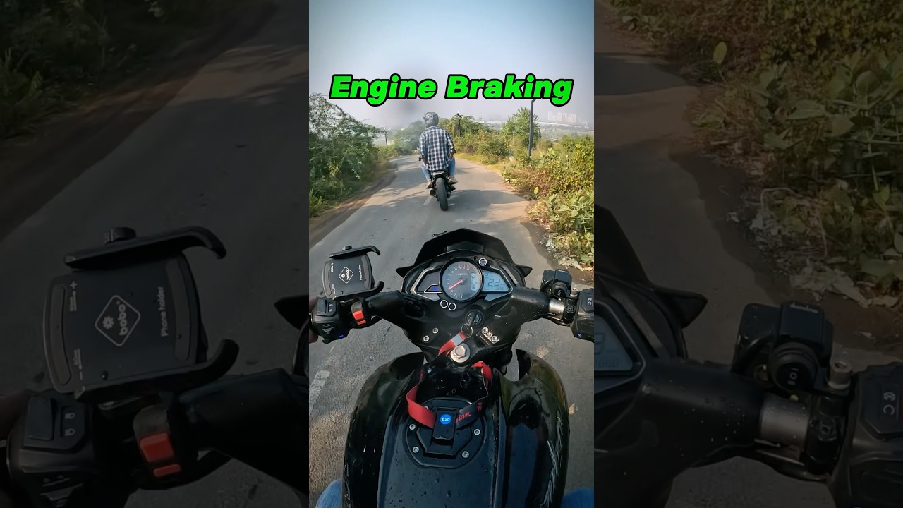 Down-Hill Engine Braking | Beginner Most Watch 🔥