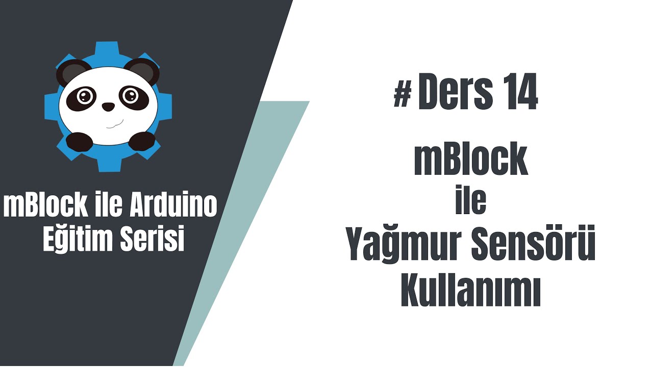 14# mBlock ile Arduino - Yağmur Sensörü Kullanımı