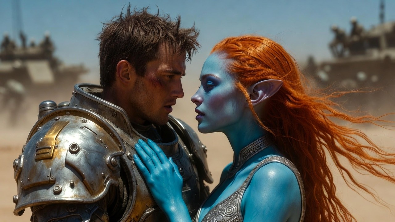 Alien Queen Ready to Kill — Until She Saw Human Cradling Her Wounded Daughter — Tear-Jerking | HFY