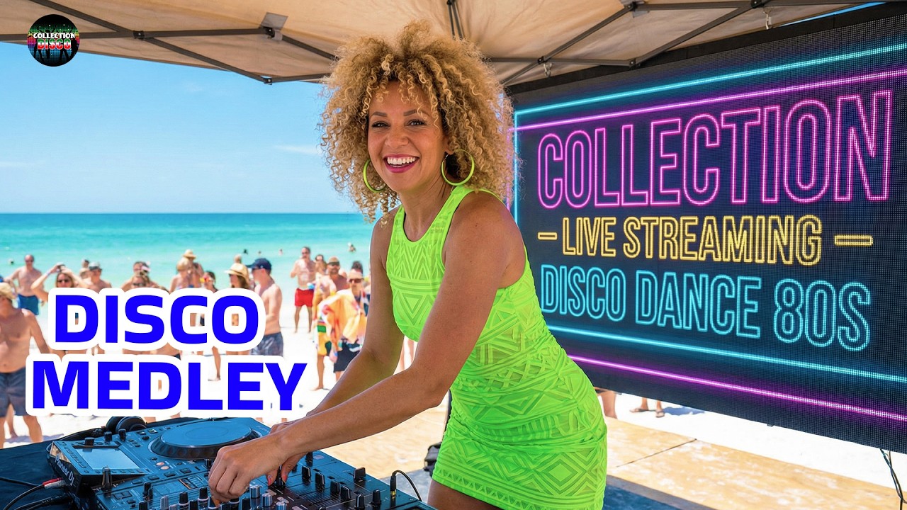 Golden Disco Dance Classics - Best of Disco 70s 80s 90s Flashback - Disco Megamix