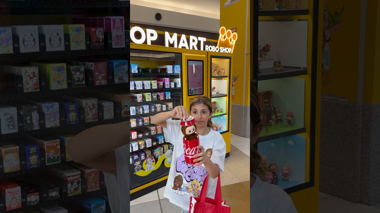 SECRET POP MART Vending Machine &rarr; Coca-Cola LABUBU WIN! 🐰🥤