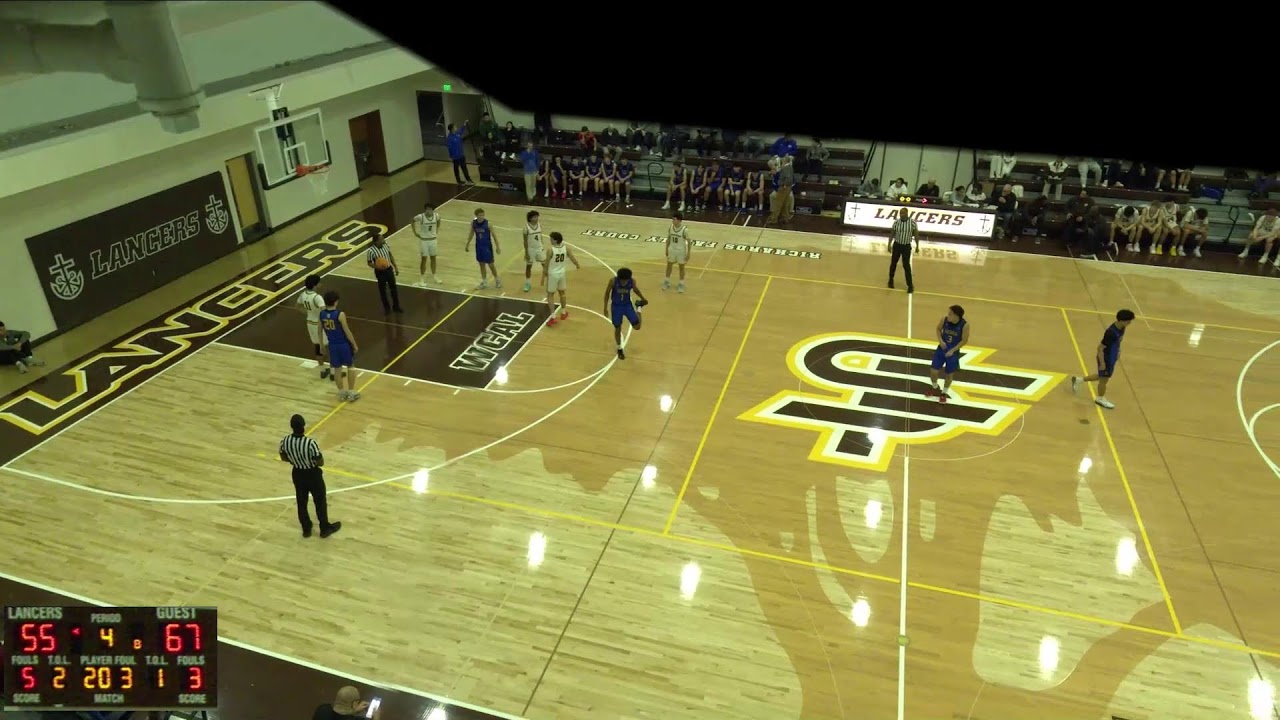 Saint Francis High School vs Junipero Serra High School Mens Varsity Basketball