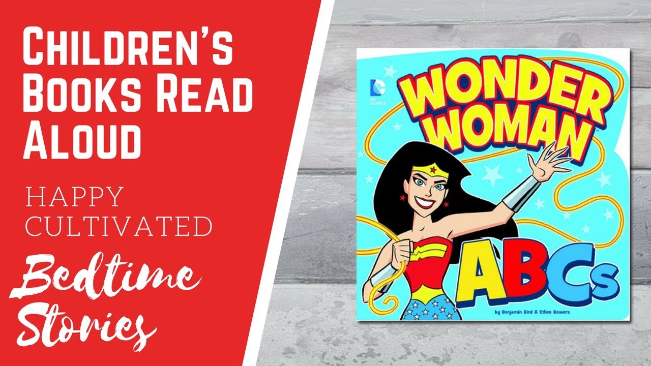 Wonder Woman ABCs Book Online | Superhero Books for Kids | Children's Books Read Aloud