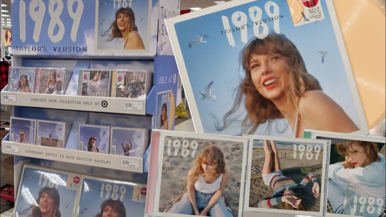 Taylor Swift 1989 Taylor’s Version Target Exclusive Vinyl and CDs Unboxing and Review (Tangerine)
